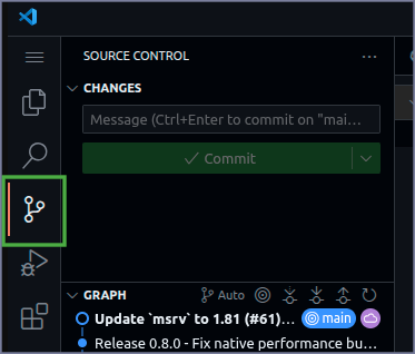 Source Control Screenshot
